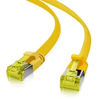 Helos 205251, 7,5 m, Cat6a, U/FTP (STP), RJ-45, RJ-45, Gelb