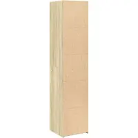 vidaXL Highboard Sonoma-Eiche 40x41x185 cm Holzwerkstoff