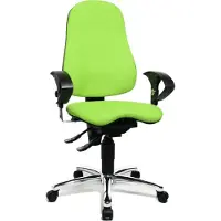 Topstar Drehstuhl Sitness 10 - apfelgrün Universalrollen.