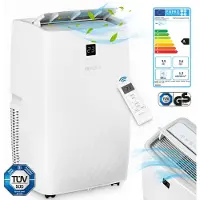 Veska Klimaanlage Mobil 12000 BTU/h (3.500 Watt) - Mobiles Klimagerät 4in1 mit WiFi/App Monoblock Kältemittel - Fernbedienung, 24h-Timer, Luftentfeuchter