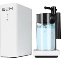 BEM Robin: Wasserfilter | Filteranlage | Festwasseranschluss | Wasserfiltersystem | Osmoseanlage | Wasserfilteranlage | Hochqualitative Materialien und Modernes Design | Umkehrosmoseanlage