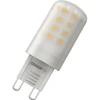 Osram LED PIN G9 GLOWdim in Stift-Form, LED-Stiftsockellampe, Matt, 3,2 W, (ex 30 W), 320 lm, Warmweiß, von 1800 bis 2700 K, Dimmbar, CRI 90