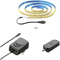 Ledscom.de COB-LED Streifen JOR, 100.0cm, flach, weiß, 11,3W, 1209lm, inkl. Touch-Dimmer