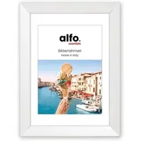 Alfo. Nina 20x30 cm weiß, Holzrahmen