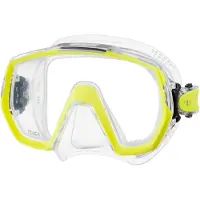 Tusa Tauchmaske M1003 Freedom Elite - Klar - Gelb