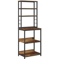 vidaXL Küchenregal Altholz 60 x 40 x 168 cm Holzwerkstoff