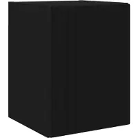 vidaXL TV-Wandschrank Schwarz 30 x 31 x 40 cm Holzwerkstoff