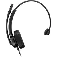 HP Mission 415 Mono-Headset mit USB, kabelgebunden, Kabelgebunden, 99 g, Kopfhörer, Schwarz