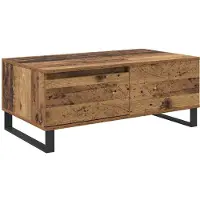 vidaXL Couchtisch Altholz 90 x 50 x 36,5 cm Holzwerkstoff