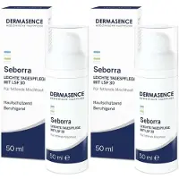 Dermasence Seborra leichte Tagespflege mit LSF 30 2x 2x50 ml Creme
