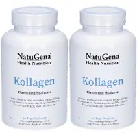NatuGena GmbH KOLLAGEN+ELASTIN+Hyaluron+Vitamin C Pulver 2x 2x160,2 g