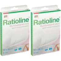 Ratioline Wundverband 15x10 cm steril 2x 2x5 St Verband