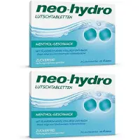 Neo-angin Neo-Hydro Lutschtabletten Menthol zuckerfrei 2x 2x24 St