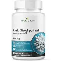 VitaSanum - Zink Bisglycinat (Zinc bisglycinate) 90 St Kapseln