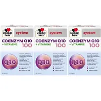 Doppelherz Coenzym Q10 100+Vitamine system Kapseln 3x 3x60 St
