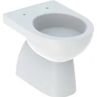 Geberit Stand-WC Keramag / Renova Tiefspler mit Splrand wei ohne WC-Sitz 500811012