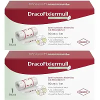 Dräco Dracofixiermull sensitiv 10 cmx1 m 2x 2x1 St Verband