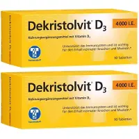 Dekristolvit D3 4000 I.e. Tabletten 2x 2x90 St
