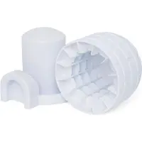Kikkerland - Igloo Mini Ice Molds - 3.5 x 3.25 x 4.0 inches