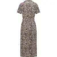 Ragwear Sommerkleid "Sommerkleid Sawira Long Print", Damen, Gr. S, N-Gr, braun, Obermaterial: 100% Viskose CV., Kleider Sommerkleid