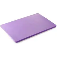 WAS Germany HACCP Schneidbrett HACCP CHOPPING BOARDS, 60 x 40 x 2 cm, lila, Polyethylen