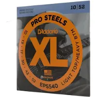 D'addario And Co EPS540 XL Pro Steels Electric leicht oben schwer unten 10-52