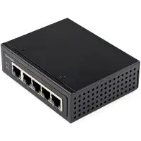 StarTech.com .com IESC1G50UP Netzwerk-Switch Gigabit Ethernet (10/100/1000) Power over Ethernet (PoE) Schwarz