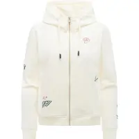 Ragwear Sweatjacke "Parya Embro" Damen Zipper mit Stickereien