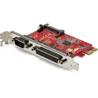 StarTech.com .com PEX1S1P950, PCIe, Parallel, Seriell, PCIe 2.0, RS-232, Rot, 3188058 h