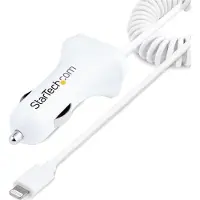 StarTech.com .com USBLT2PCARW2 Ladegerät für Mobilgeräte Smartphone Weiß