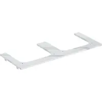 Geberit Waschtisch-Platte One 120x2x47cm, AS 2-f., SZ, Marmor we/ma