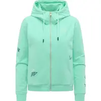 Ragwear Sweatjacke "Parya Embro" Damen Zipper mit Stickereien