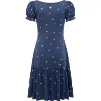 Ragwear A-Linien-Kleid "Orise Print" Ohne Taschen Knielanges verspieltes Sommerkleid