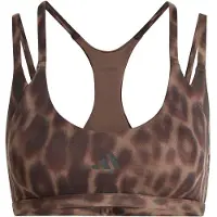 Adidas Damen BH Optime Leopard Träger-BH mit leichtem Halt