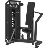 Tunturi Platinum Chest Press Kraftstation – Fitnessgerät – Pin Loaded Heimtrainer – Maximal 200 kg Gewicht – V-Serie