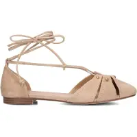 Twinset Damen Ballerinas 261tgt132 - Beige - Größe 41