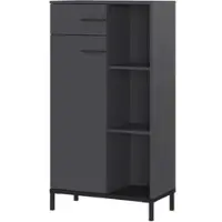 Germania -Werke Aktenschrank »Rovigo« 3 OH 1 Schublade grau, 64x120x34 cm
