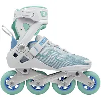 Roces Inline-Skates R-EVO 84 Woman Weiß/Lake/Azure, 3,5, 37, 4x, 84