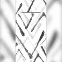 Mank Besteckservietten Zack in Grau-Schwarz, 40 x 40 cm, 1/8 Falz, 75 Stück - Bestecktaschen Striche Strukturen