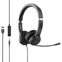 Acer AHW154, Kabelgebunden, Büro/Callcenter, 20 - 20000 Hz, 160 g, Kopfhörer, Schwarz