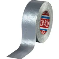 TESA Duct Tape,50mx100mm, mit recyceltem Träger, silber-grau