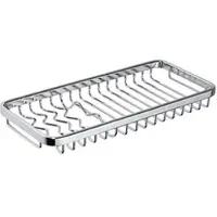 BRILLANTBAD BYTRO Seifenkorb Messing Chrom poliert 130x300x30 mm für Bad & WC >> zum Bohren
