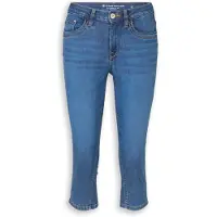 Tom Tailor 1050411_26, Jeans, Weiblich, Erwachsener, Blau, Slim fit, Kleidungsknopf, Reißverschluss