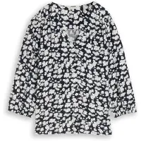 Tom Tailor Klassische Bluse mit All-Over Print