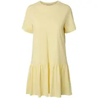 Pieces Pcdisso Midikleid | Gelb | M