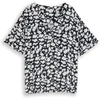 Tom Tailor Klassische Bluse "Regular" mit All-Over Print