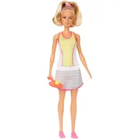 Barbie Puppe Tennisspielerin (blond), Anziehpuppe, Sportlerin, Karriere-