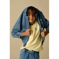 Sissy-Boy Bomberjacke Aus Denim - Blau | Größe: 110-116
