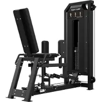 Tunturi Platinum – Dual Abduktoren/Adduktoren Kraftstation – Fitnessgerät – Pin Loaded Heimtrainer – Maximal 200 kg – V-Serie