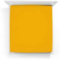 Bella Donna Bella-Donna Jersey Spannbettlaken 70x190 - 80x220 cm | curry - gelb
